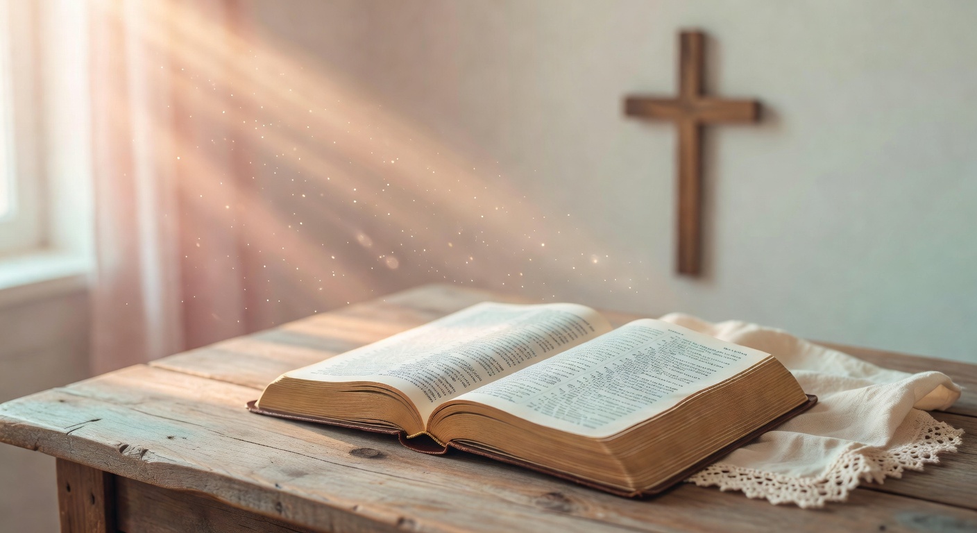 Biblical encouragement image