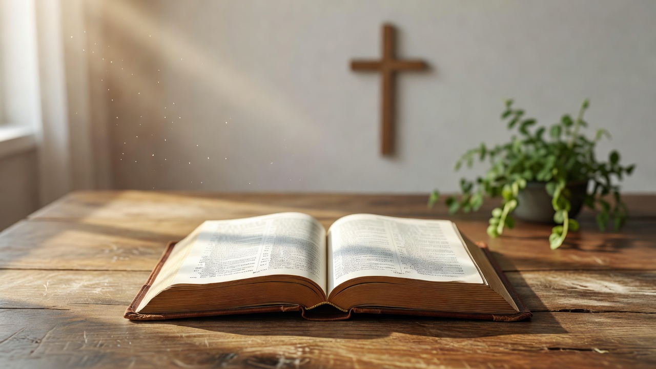 Biblical encouragement image