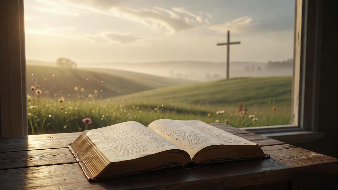 Biblical encouragement image